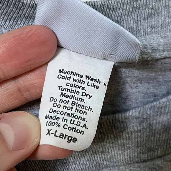 Vintage Kennedy Space Center Columbia T-shirt Gray XL Made in USA  90's - Picture 5 of 5